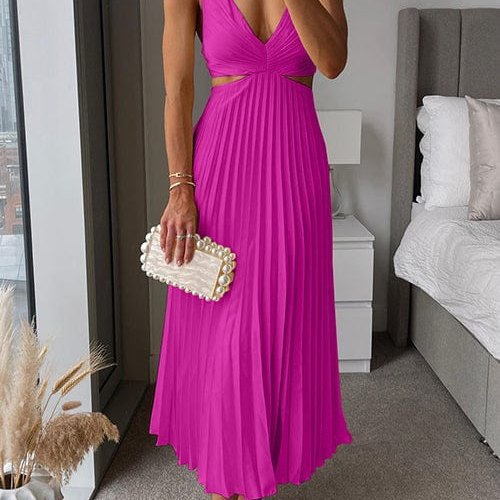 Yasmine - Plus dress with cuts 6