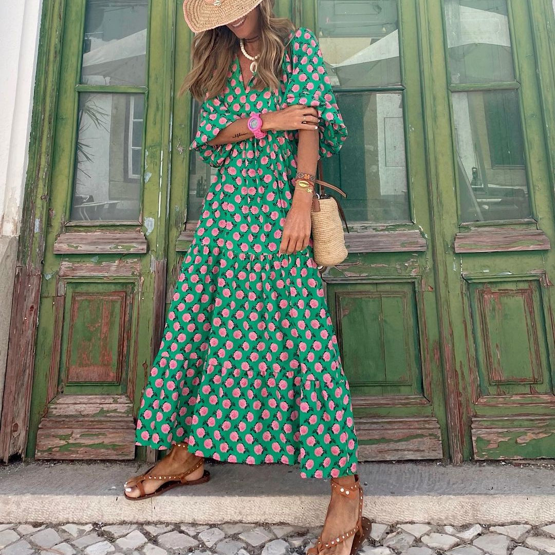 Sylvie - Long Bohemian Dress 4