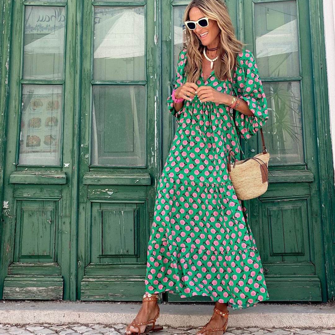 Sylvie - Long Bohemian Dress 2