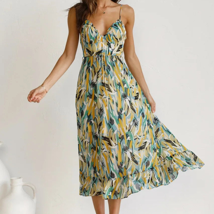 Serene - Printed Dress 6