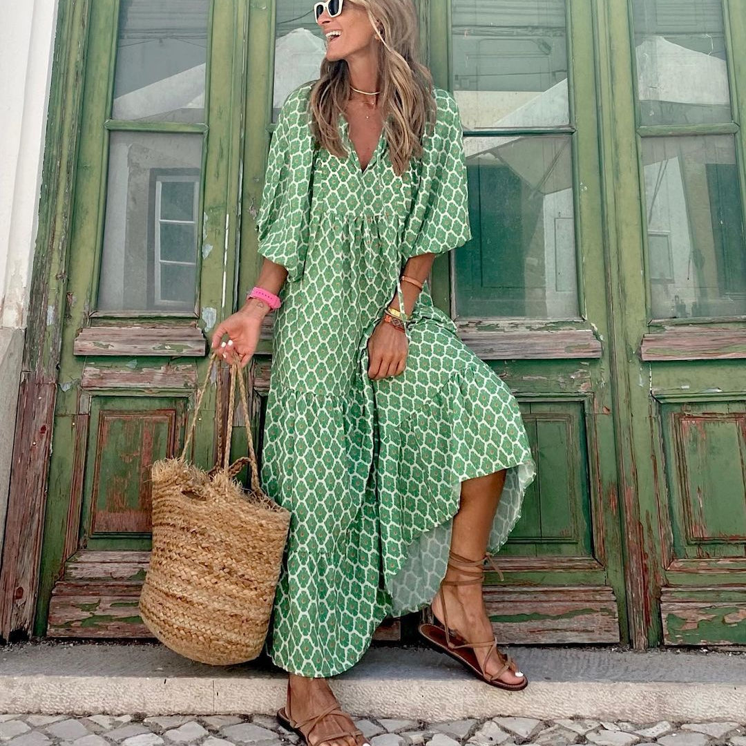Sylvie - Long Bohemian Dress 6