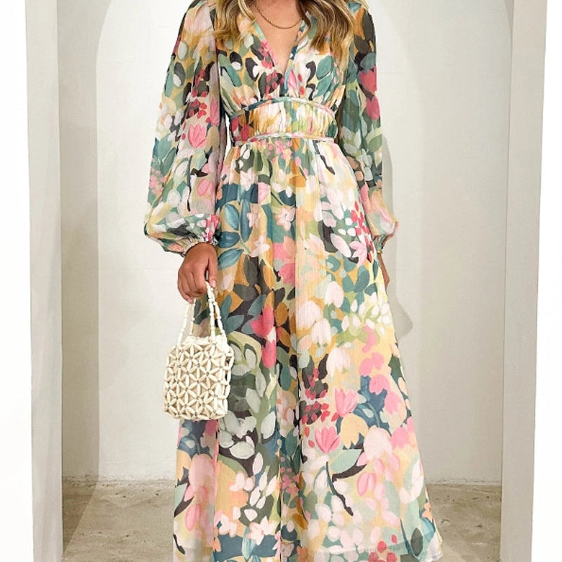 Elvira - Long Boho dress 4