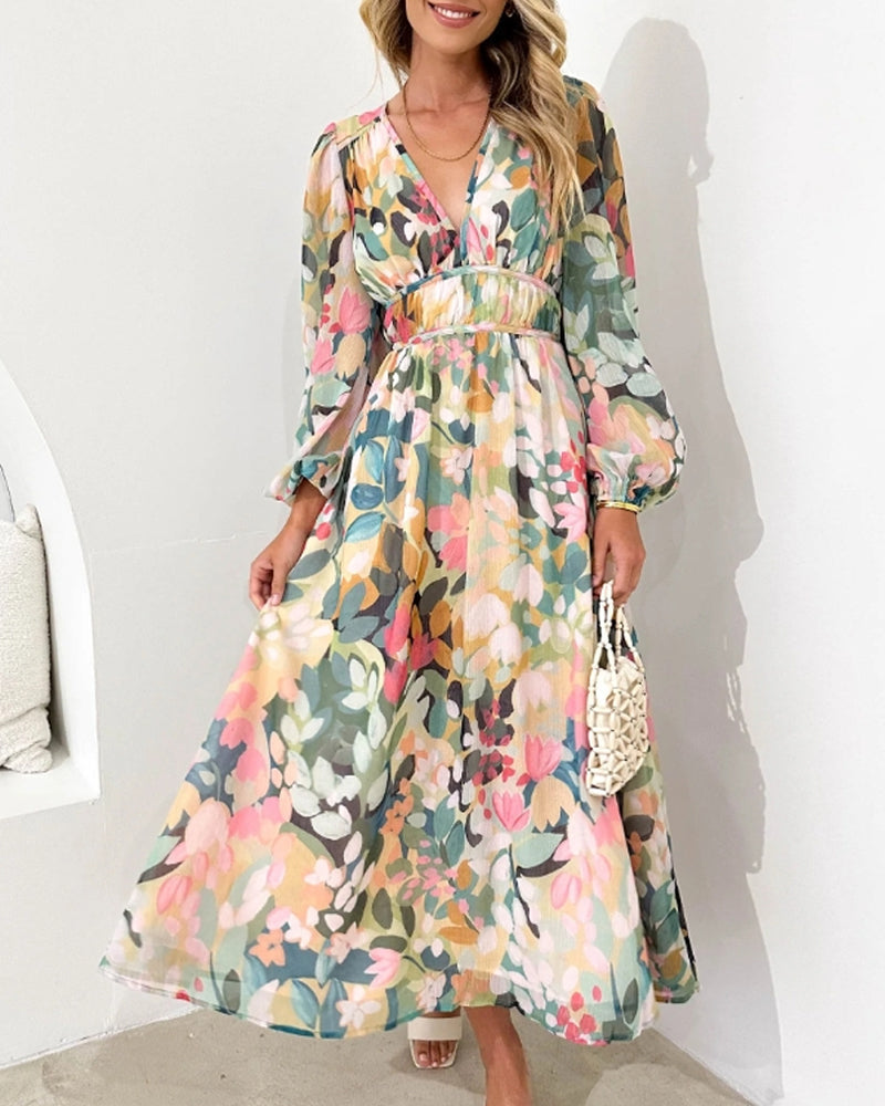 Elvira - Long Boho dress 1