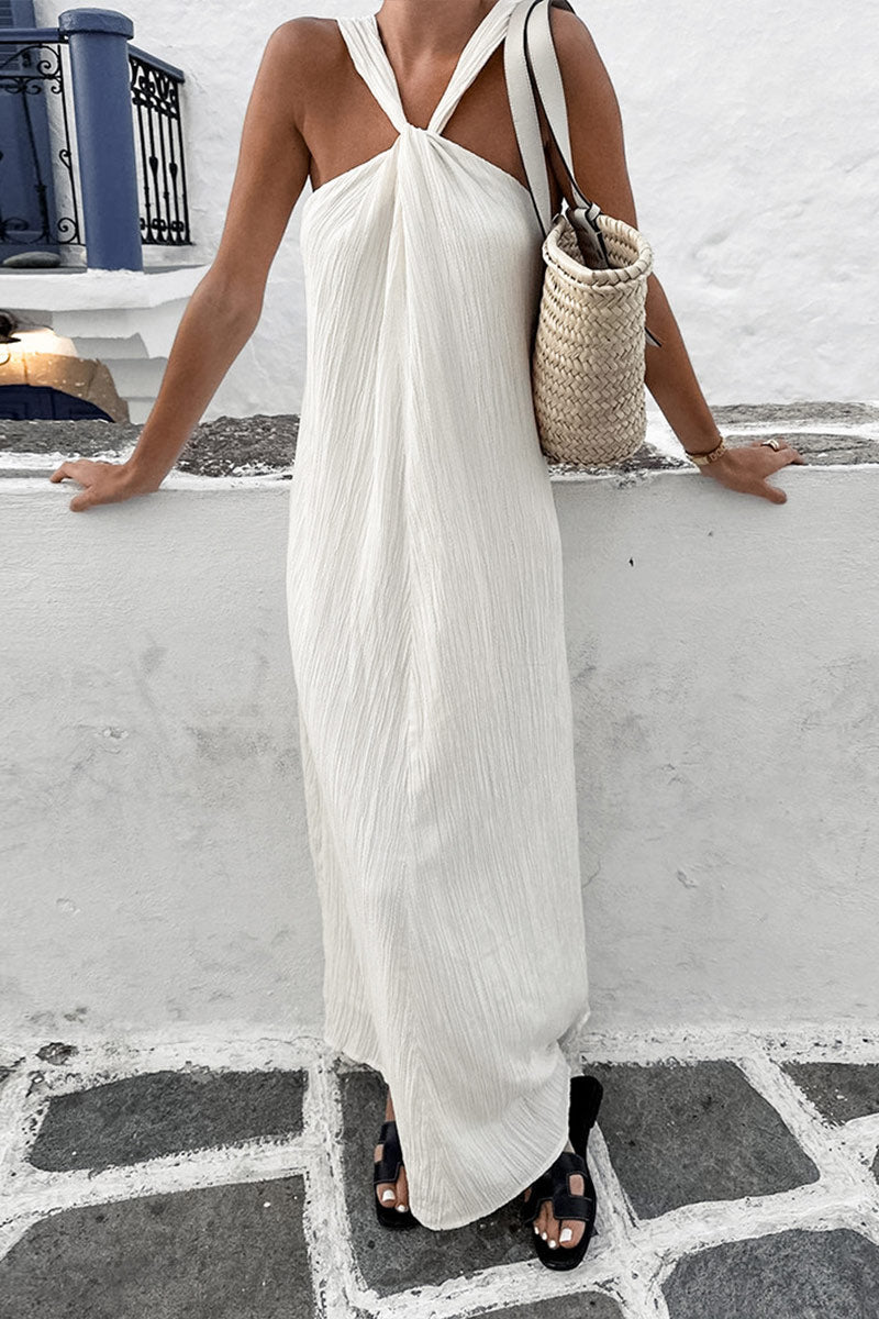 Laya - long sleeveless dress 4