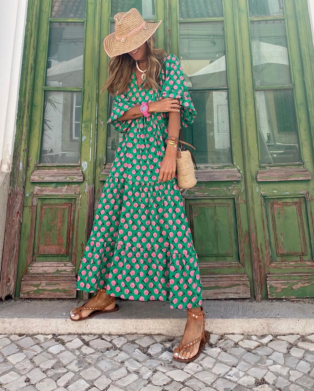 Sylvie - Long Bohemian Dress 4