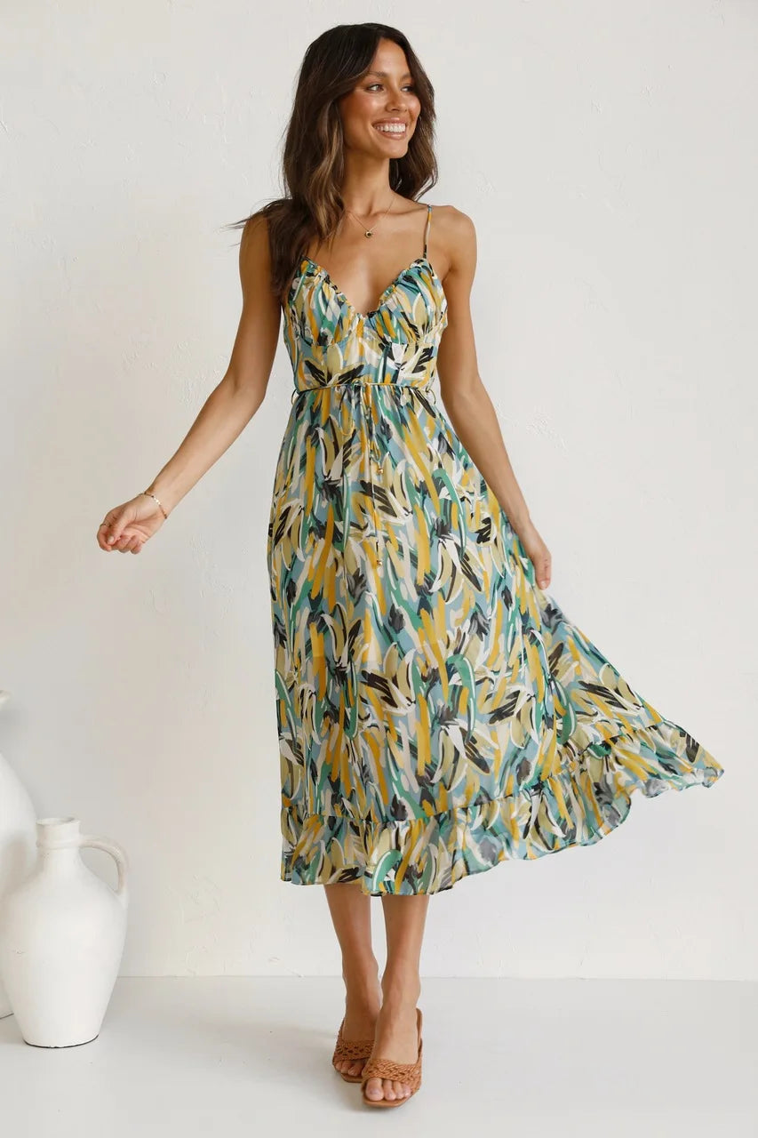 Serene - Printed Dress 6