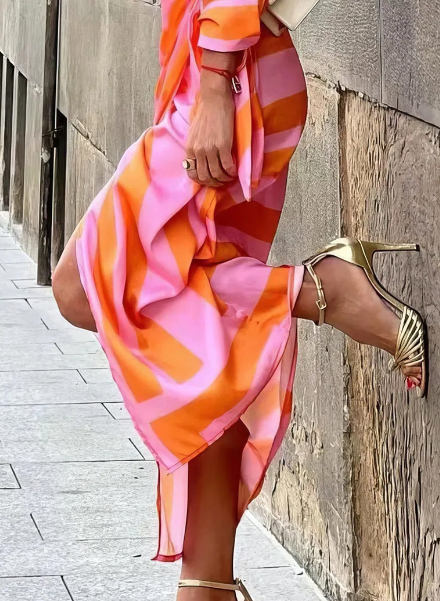 Amira - Cache -Coeur Print Dress 3