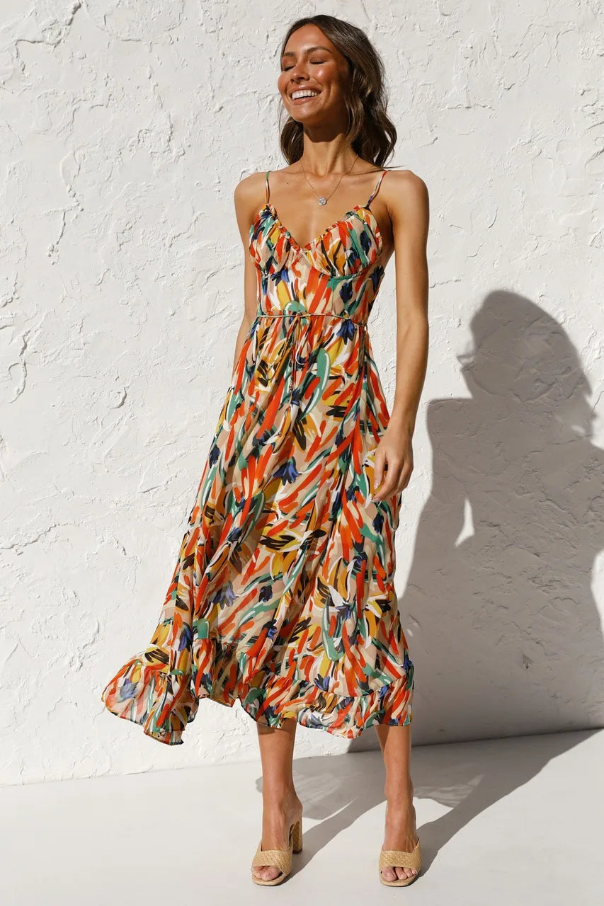 Serene - Printed Dress 2
