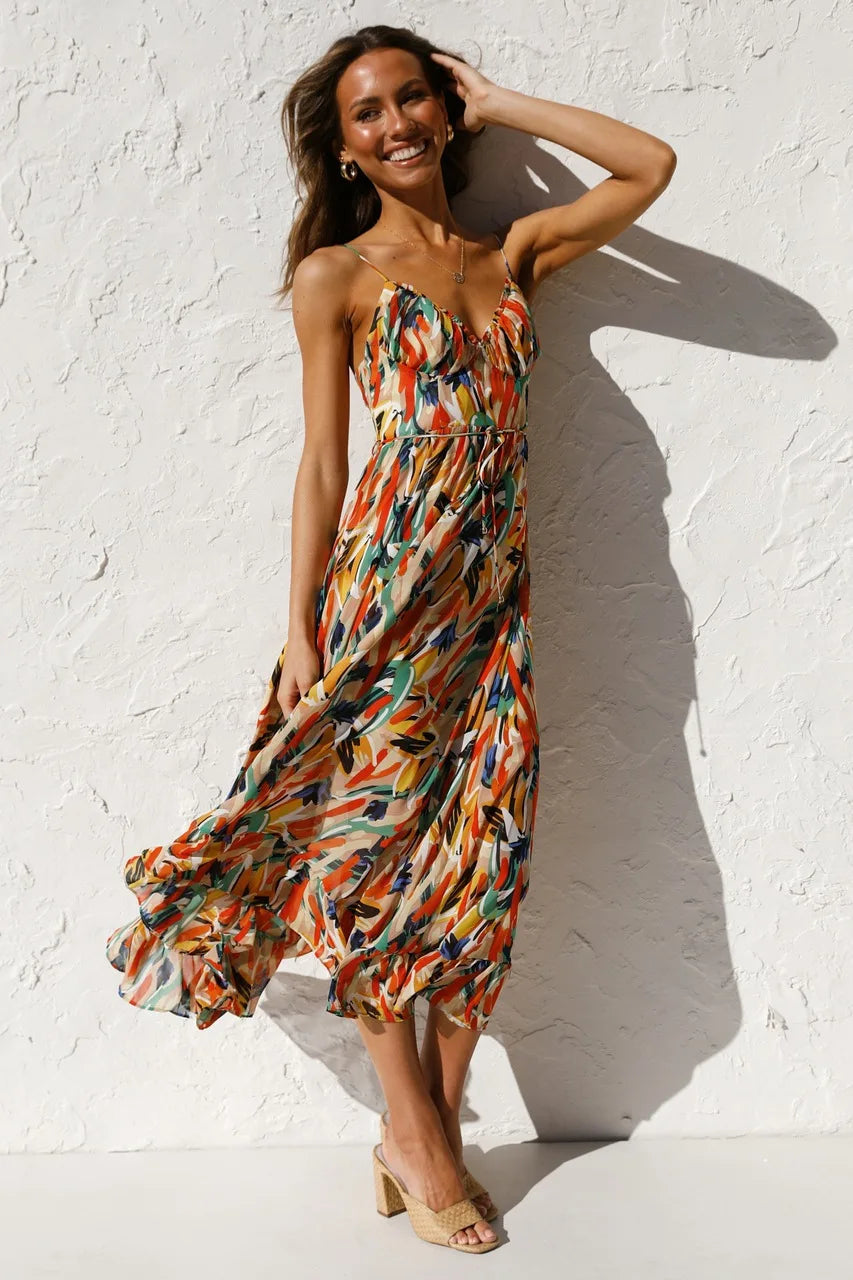 Serene - Printed Dress 4