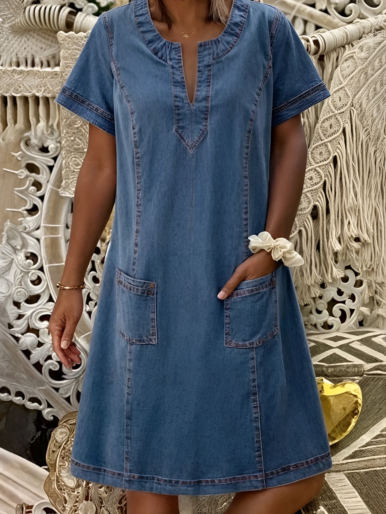 Tess | Denim dress 1